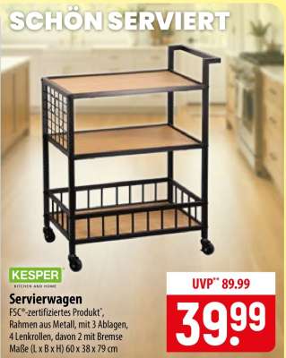 Servierwagen