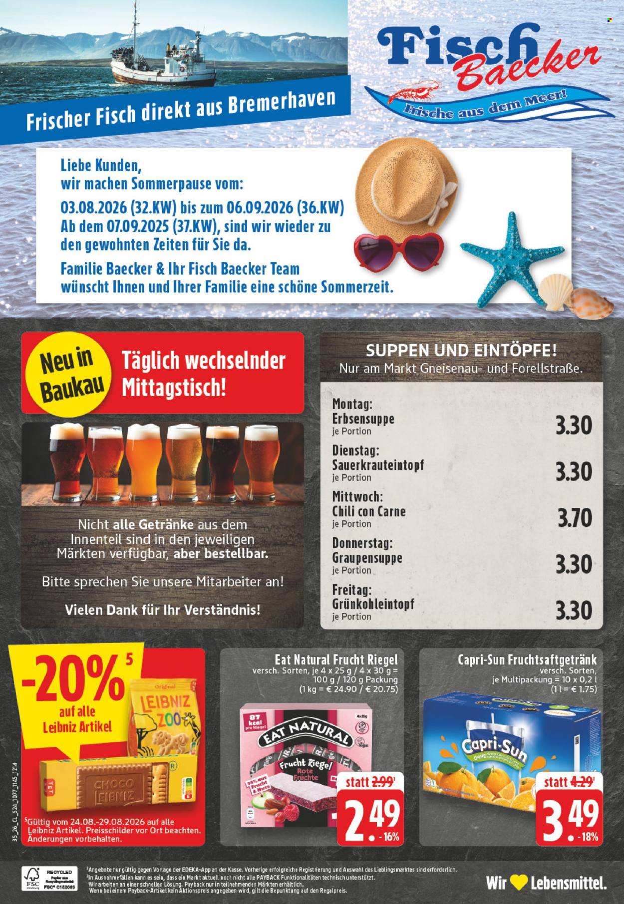 Edeka Prospekte  - 24.08.2026 - 29.08.2026. Seite 28