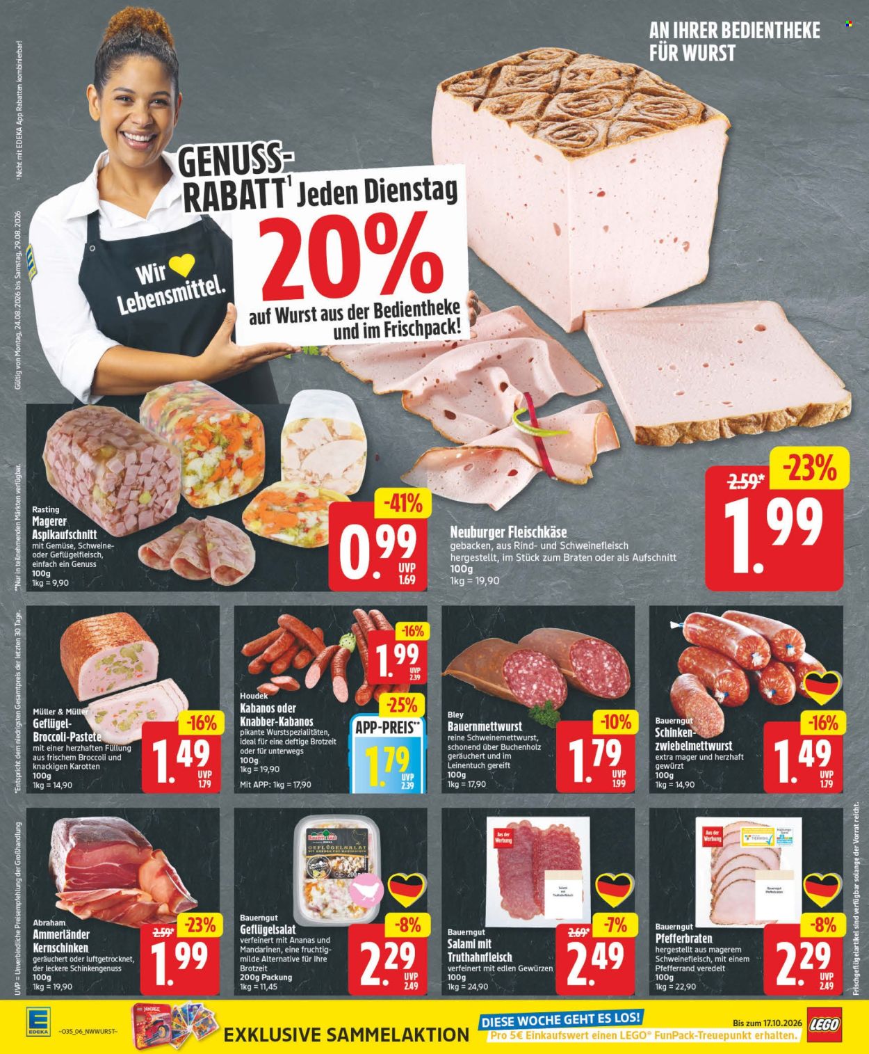 Edeka Prospekte  - 24.08.2026 - 29.08.2026. Seite 8
