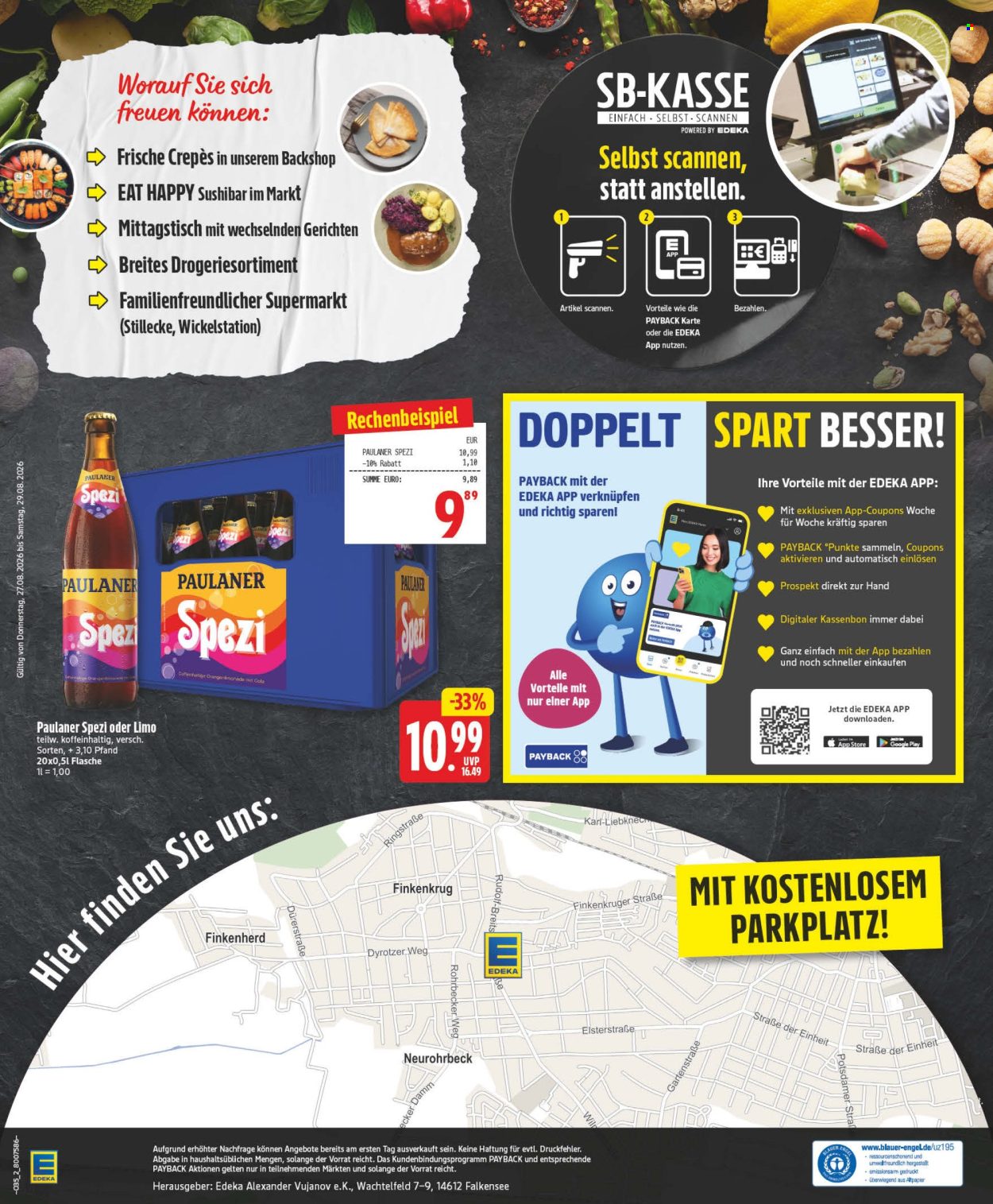 Edeka Prospekte  - 24.08.2026 - 29.08.2026. Seite 2