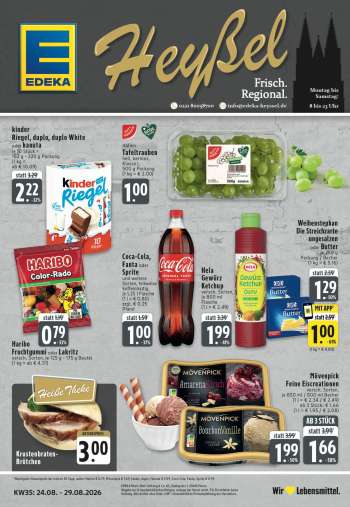 Prospekte Edeka - 24.08.2026 - 29.08.2026.