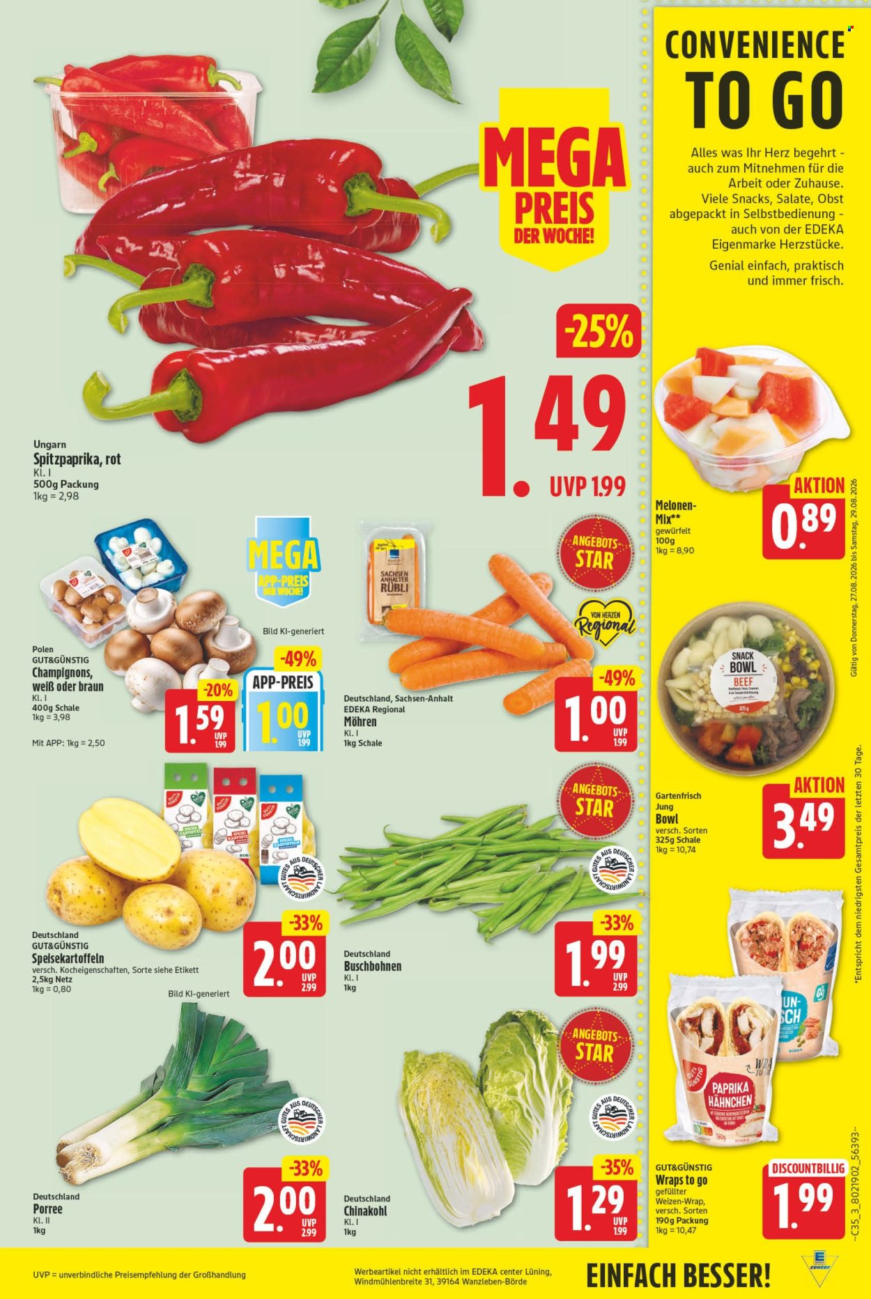 E center Prospekte  - 24.08.2026 - 29.08.2026. Seite 3