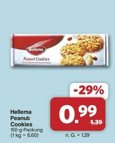 Hellema Peanut Cookies