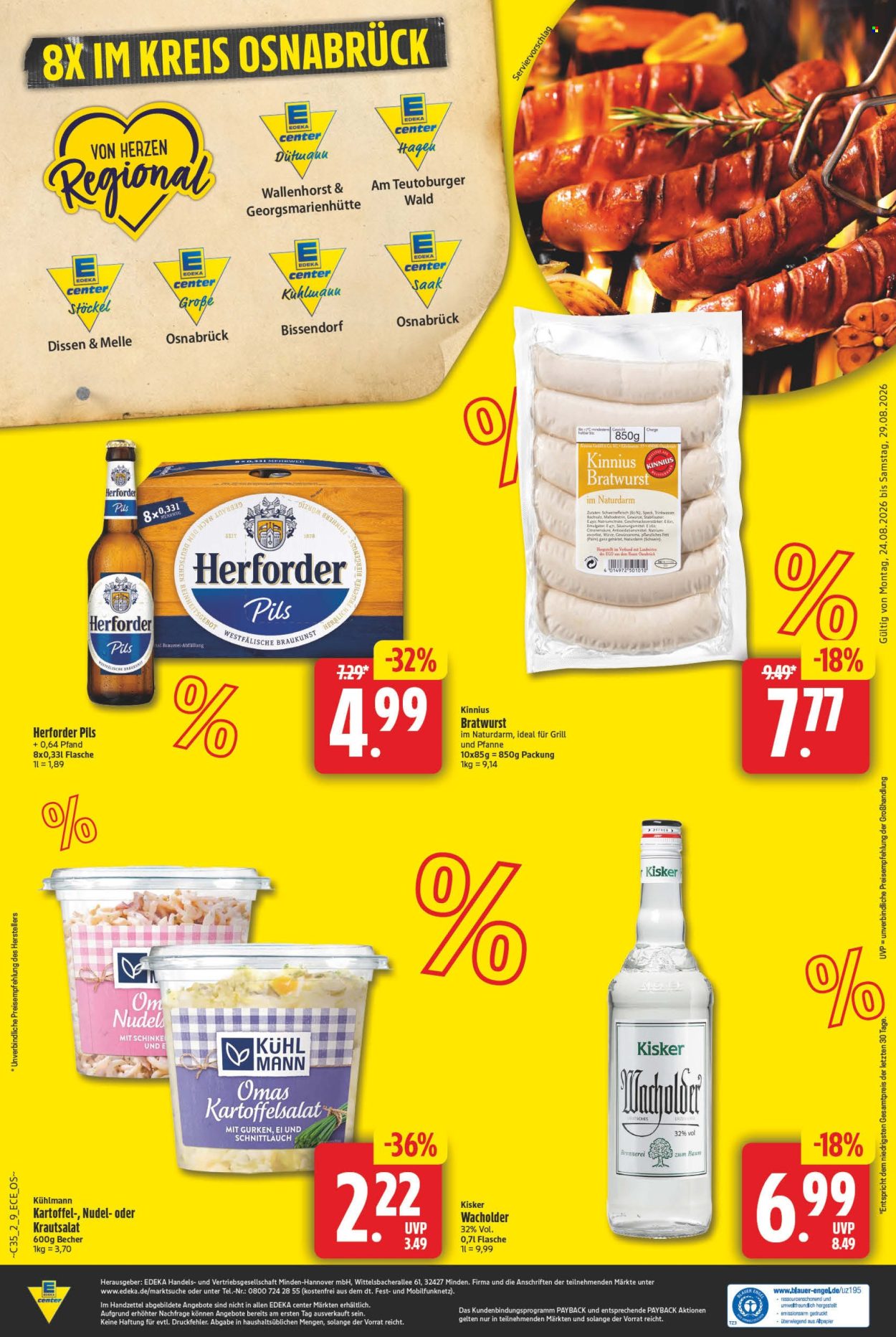 E center Prospekte  - 24.08.2026 - 29.08.2026. Seite 2