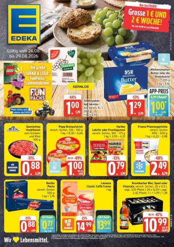 Prospekte E center - 24.08.2026 - 29.08.2026.