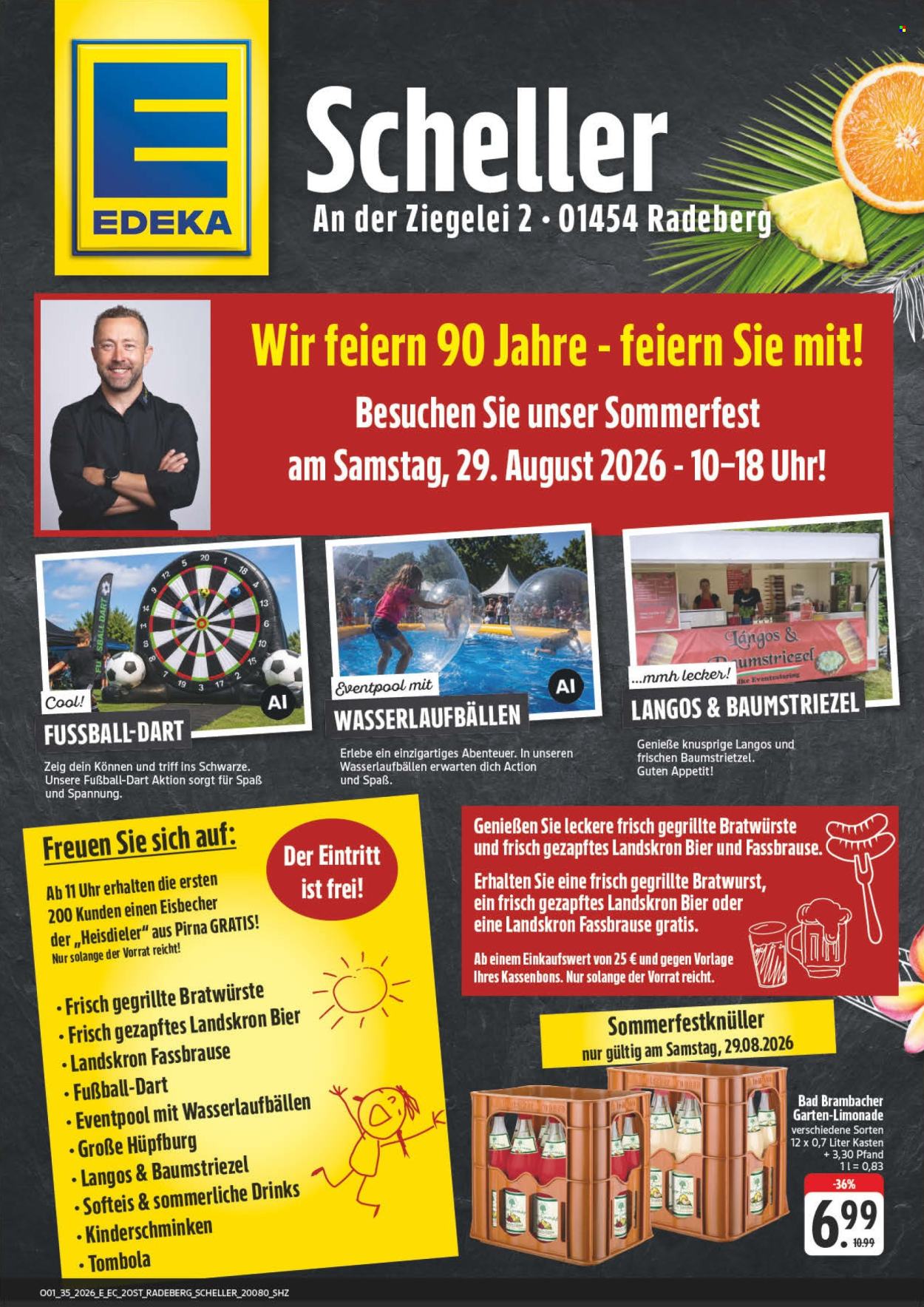 Edeka Prospekte  - 24.08.2026 - 29.08.2026. Seite 2