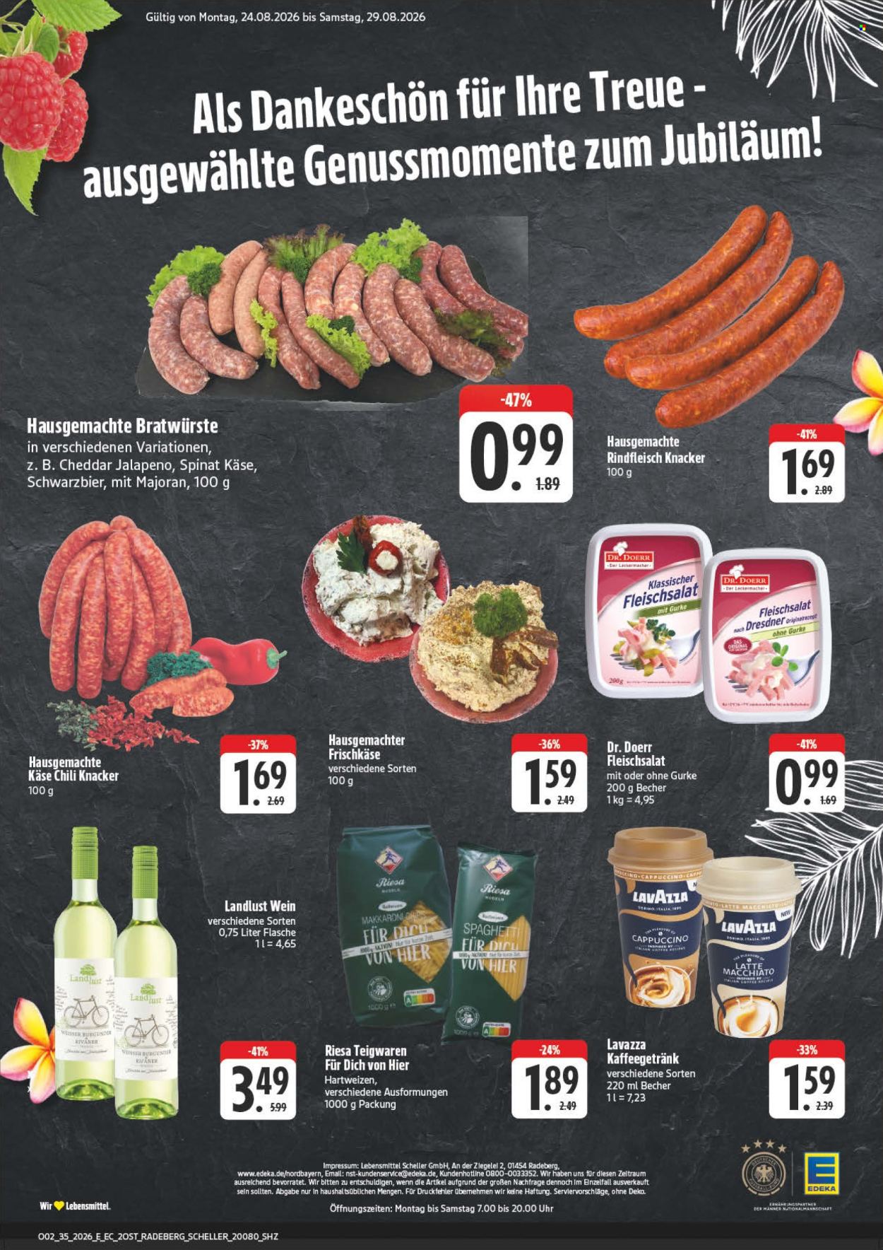 Edeka Prospekte  - 24.08.2026 - 29.08.2026. Seite 3