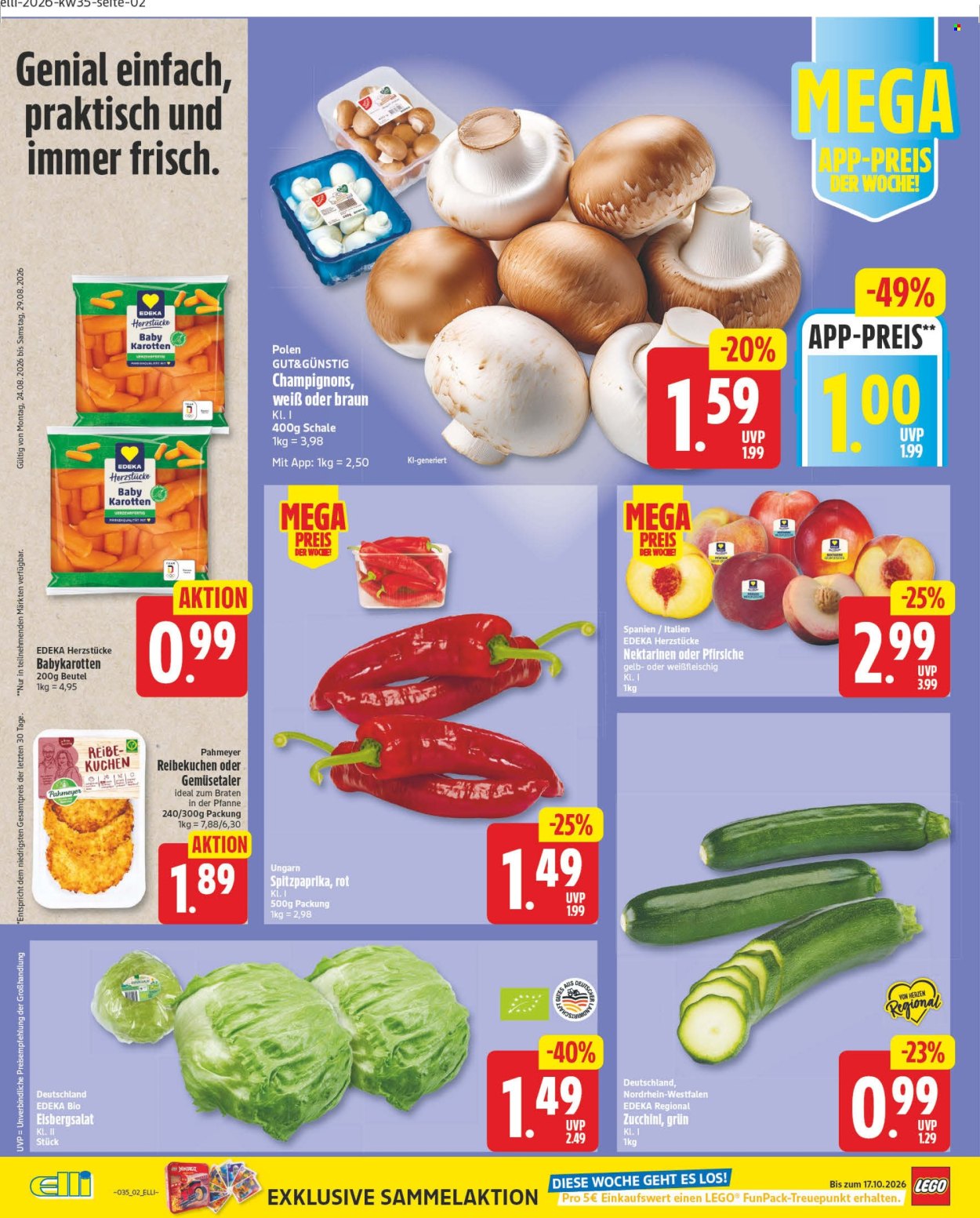 Edeka Prospekte  - 24.08.2026 - 29.08.2026. Seite 2