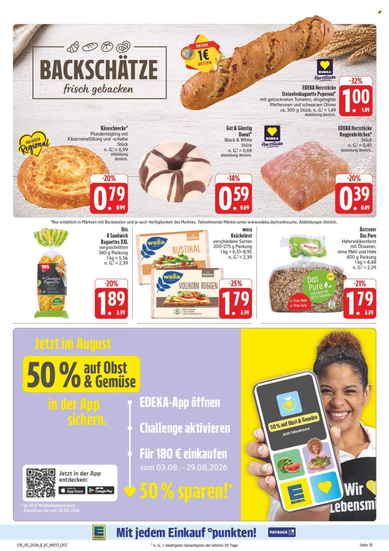 Edeka Prospekte  - 24.08.2026 - 29.08.2026. Seite 19