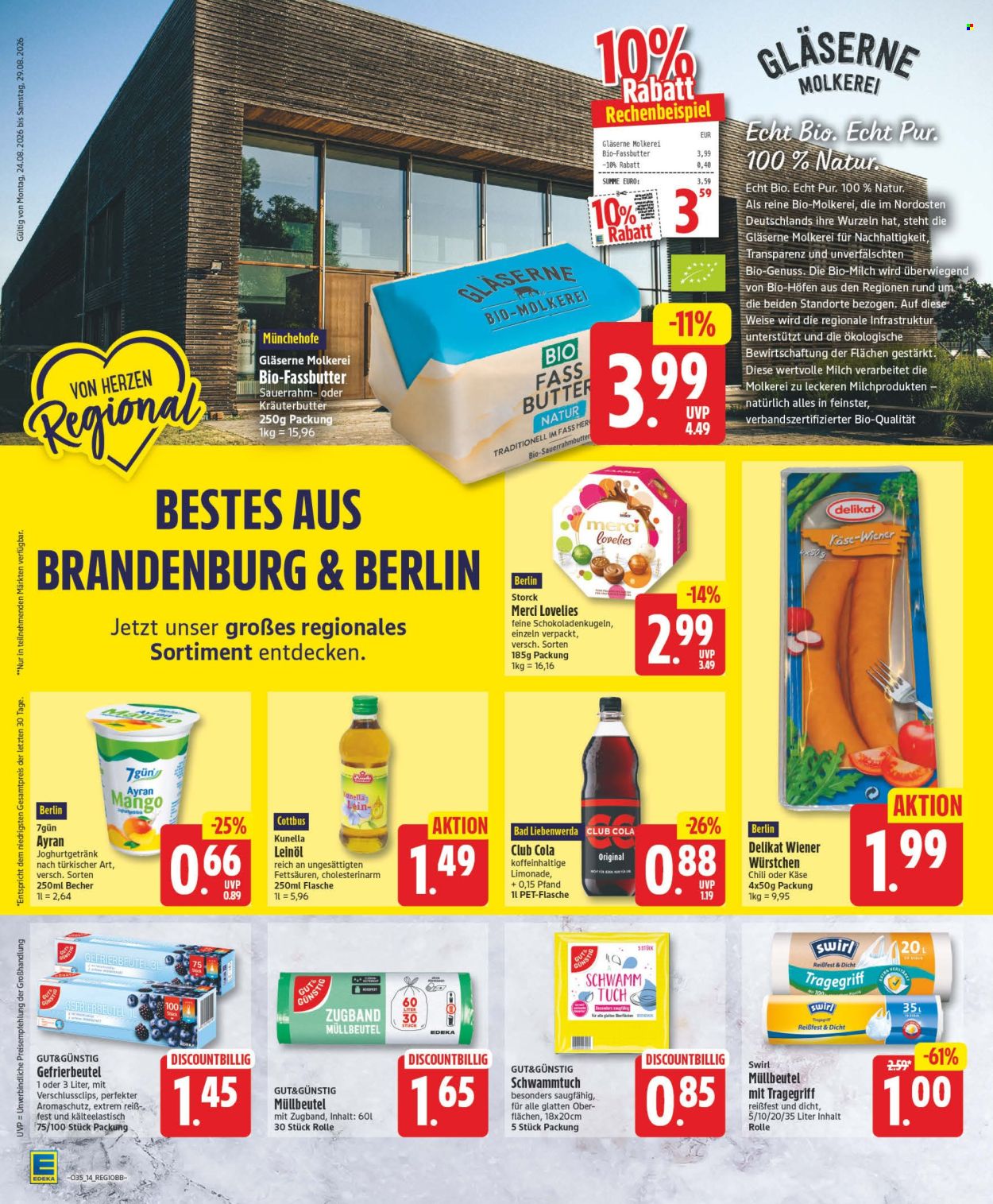 Edeka Prospekte  - 24.08.2026 - 29.08.2026. Seite 16