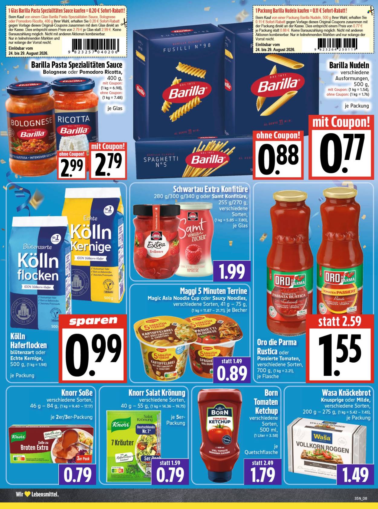Edeka Prospekte  - 24.08.2026 - 29.08.2026. Seite 8