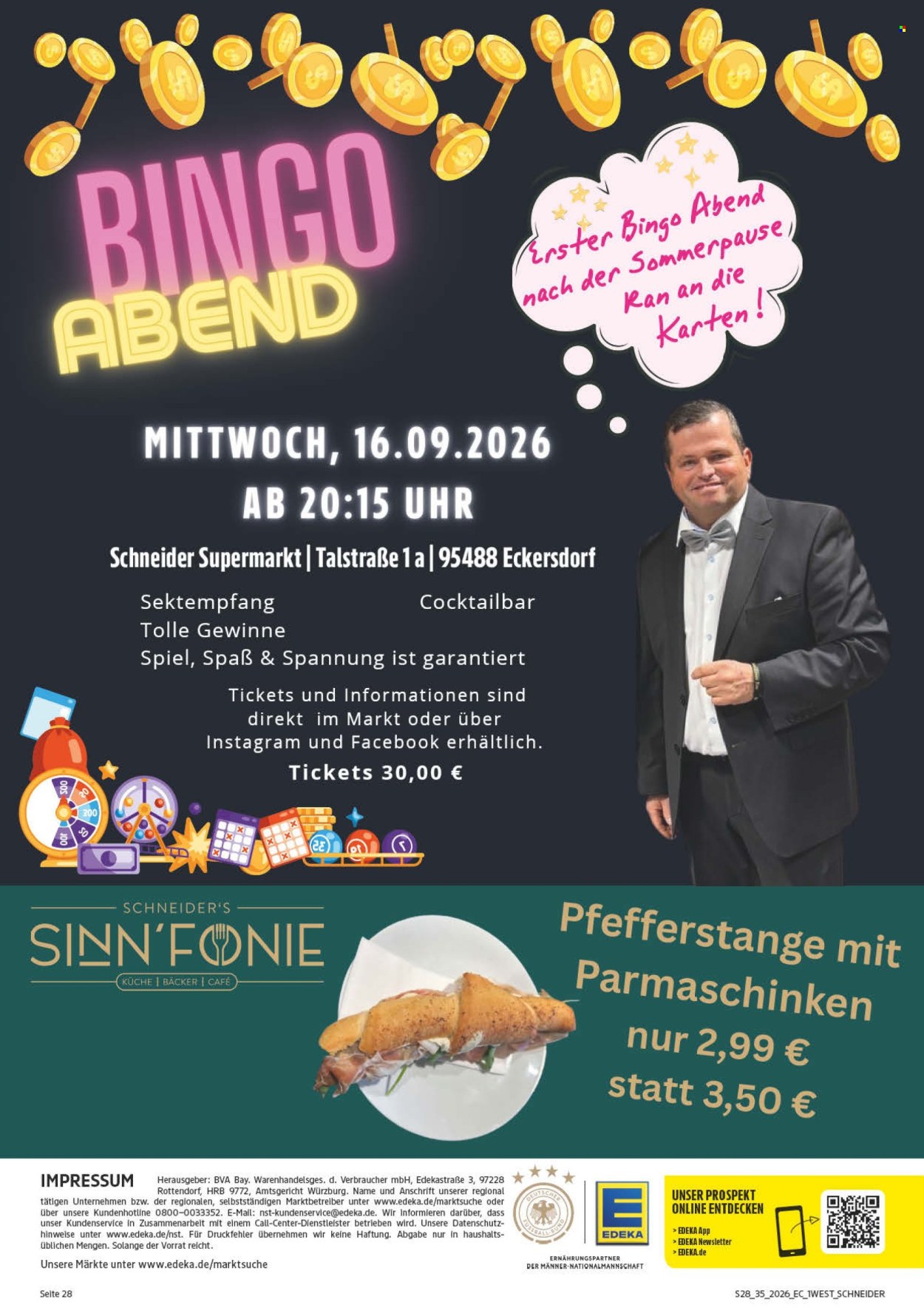 Edeka Prospekte  - 24.08.2026 - 29.08.2026. Seite 2