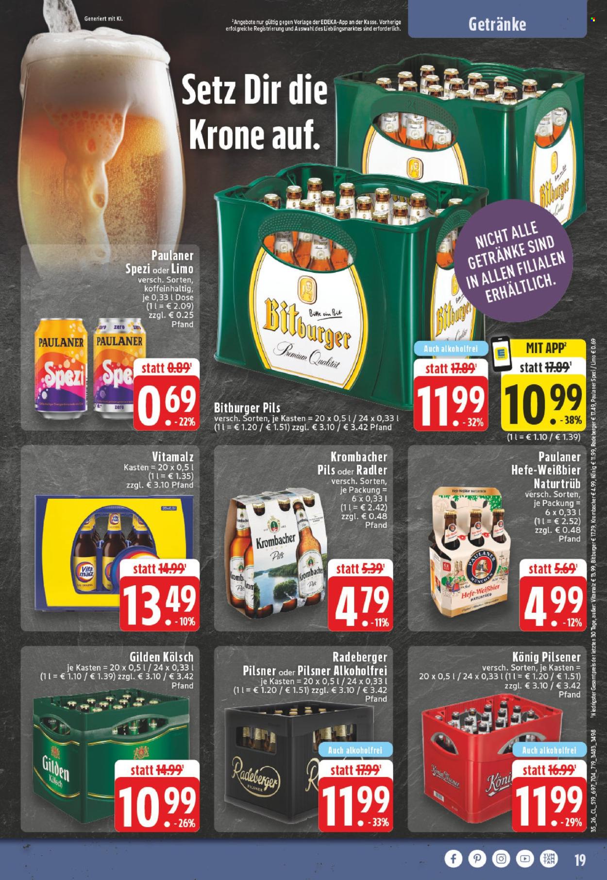 Edeka Prospekte  - 24.08.2026 - 29.08.2026. Seite 19
