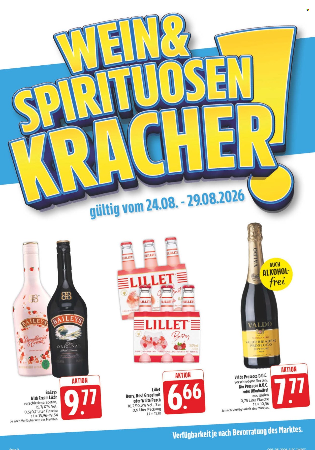 Edeka Prospekte  - 24.08.2026 - 29.08.2026. Seite 6
