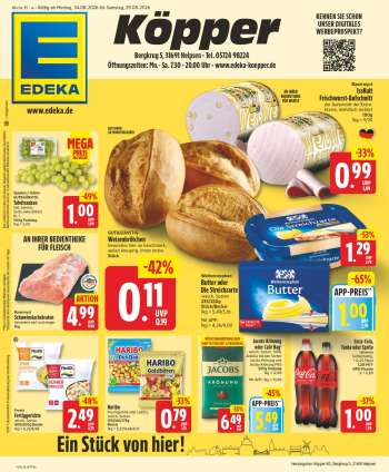 Prospekte Edeka - 24.08.2026 - 29.08.2026.