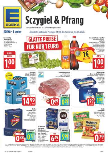 Prospekte Edeka - 24.08.2026 - 29.08.2026.