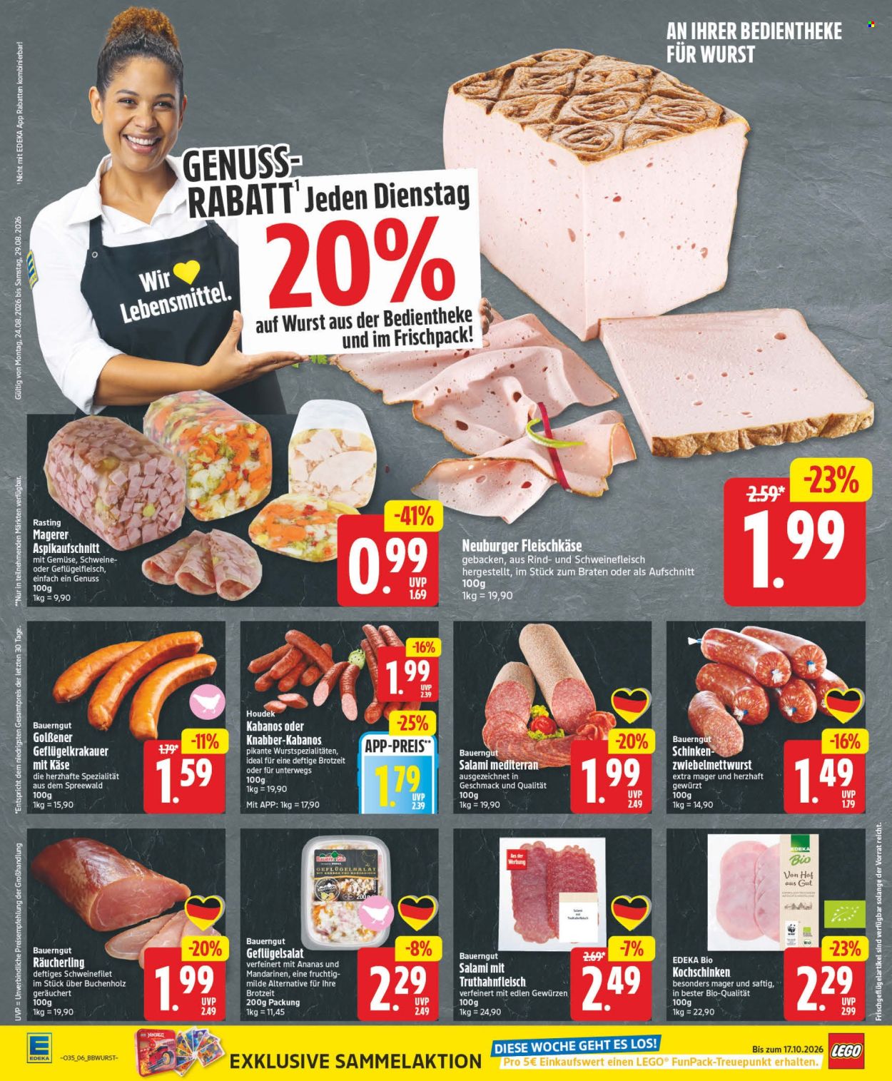 Edeka Prospekte  - 24.08.2026 - 29.08.2026. Seite 8