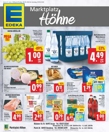 Prospekte Edeka - 24.08.2026 - 29.08.2026.