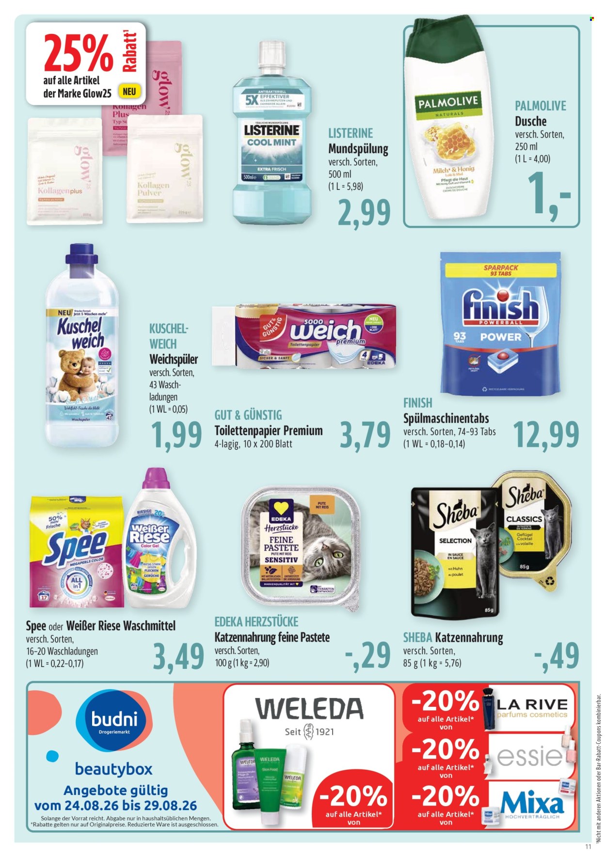 Edeka Prospekte  - 24.08.2026 - 29.08.2026. Seite 11