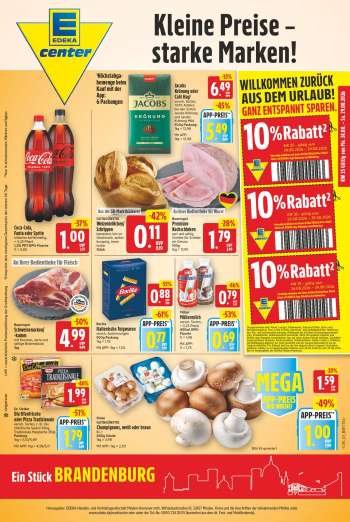 Prospekte E center - 24.08.2026 - 29.08.2026.