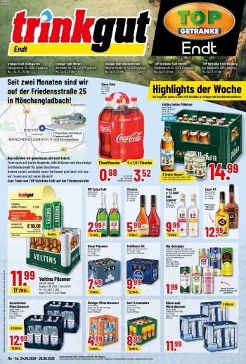 Prospekte Edeka Getränkemarkt - 24.08.2026 - 29.08.2026.