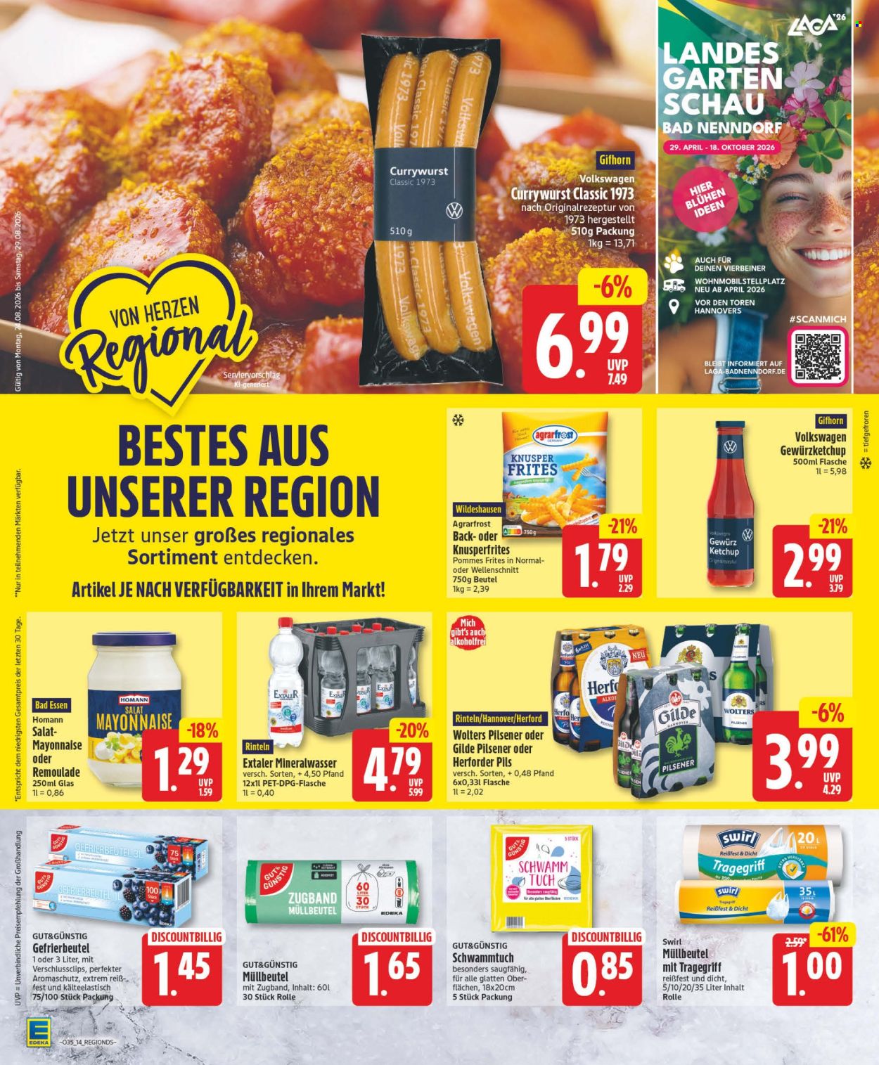 Edeka Prospekte  - 24.08.2026 - 29.08.2026. Seite 16