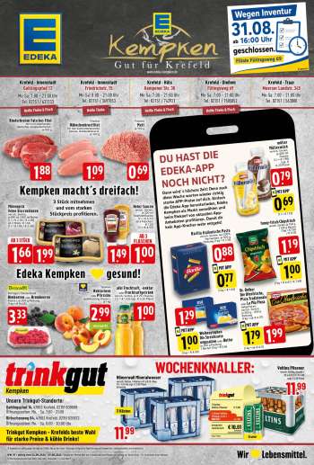 Prospekte Edeka - 24.08.2026 - 29.08.2026.