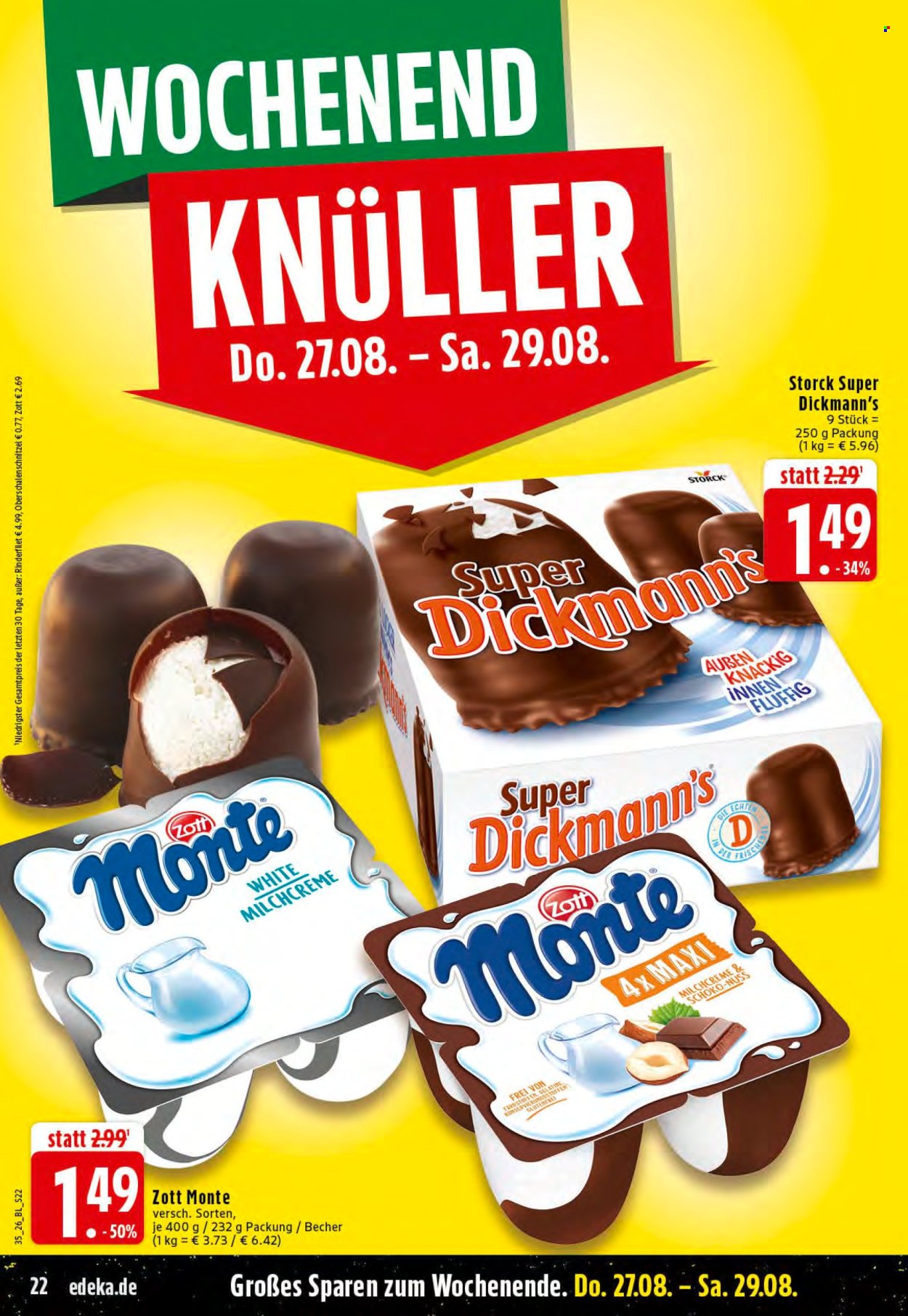 Edeka Prospekte  - 24.08.2026 - 29.08.2026. Seite 22