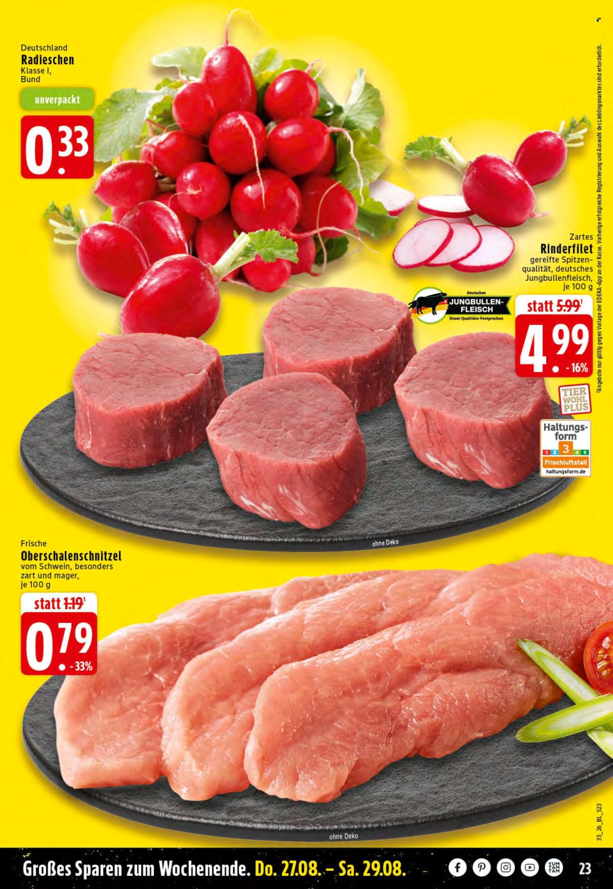 Edeka Prospekte  - 24.08.2026 - 29.08.2026. Seite 23