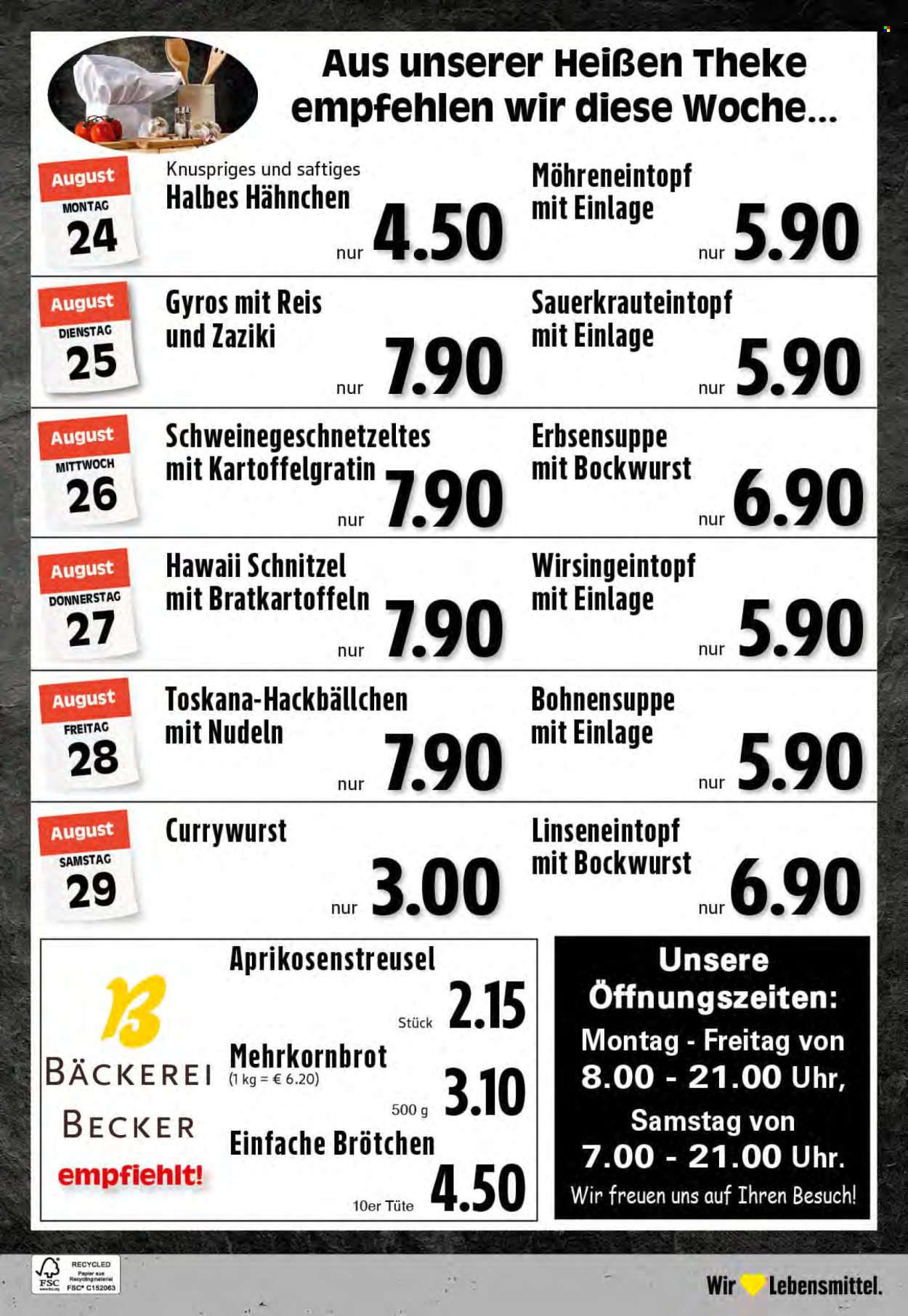 Edeka Prospekte  - 24.08.2026 - 29.08.2026. Seite 24