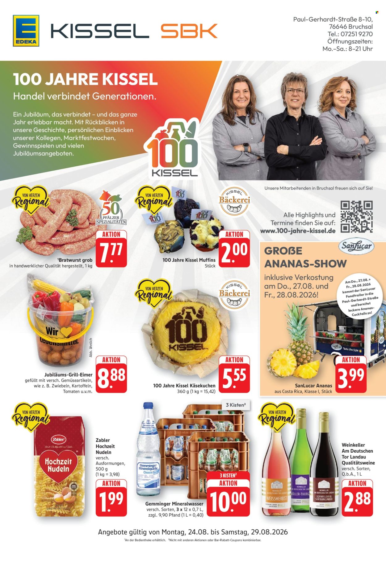 Edeka Prospekte  - 24.08.2026 - 29.08.2026. Seite 21