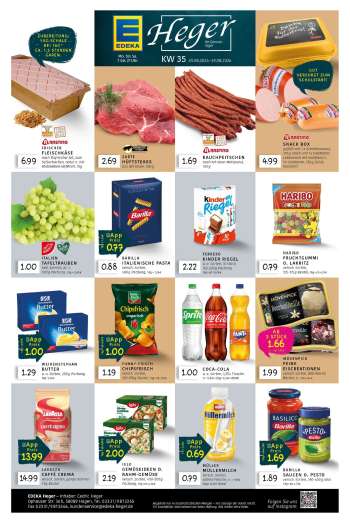Prospekte Edeka - 24.08.2026 - 29.08.2026.