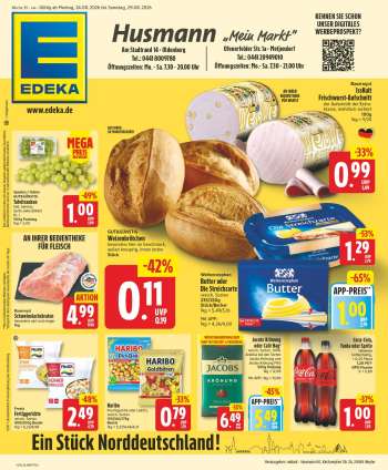 Prospekte Edeka - 24.08.2026 - 29.08.2026.