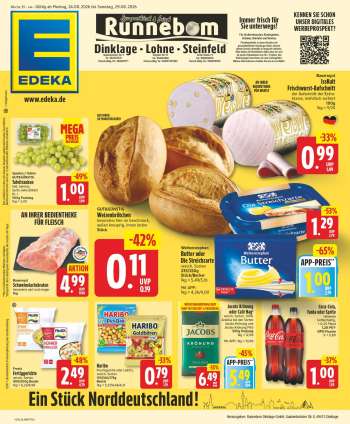 Prospekte Edeka - 24.08.2026 - 29.08.2026.