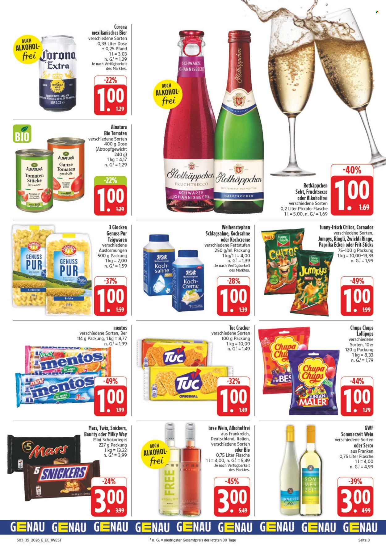 Edeka Prospekte  - 24.08.2026 - 29.08.2026. Seite 3