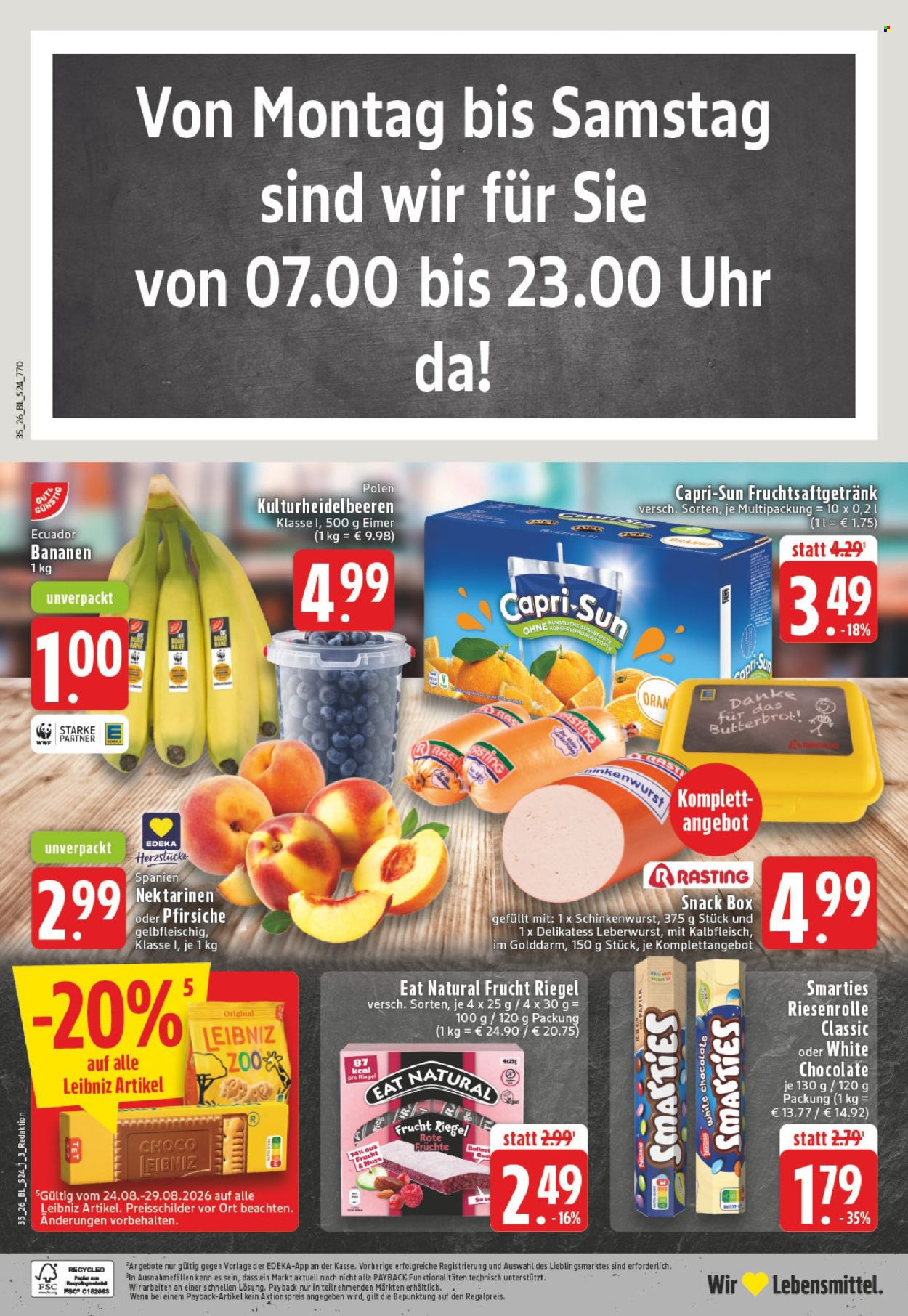 Edeka Prospekte  - 24.08.2026 - 29.08.2026. Seite 28