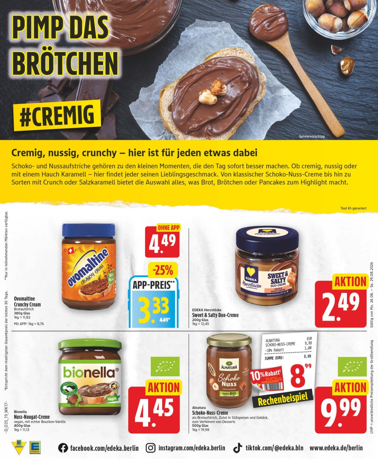 Edeka Prospekte  - 24.08.2026 - 29.08.2026. Seite 21