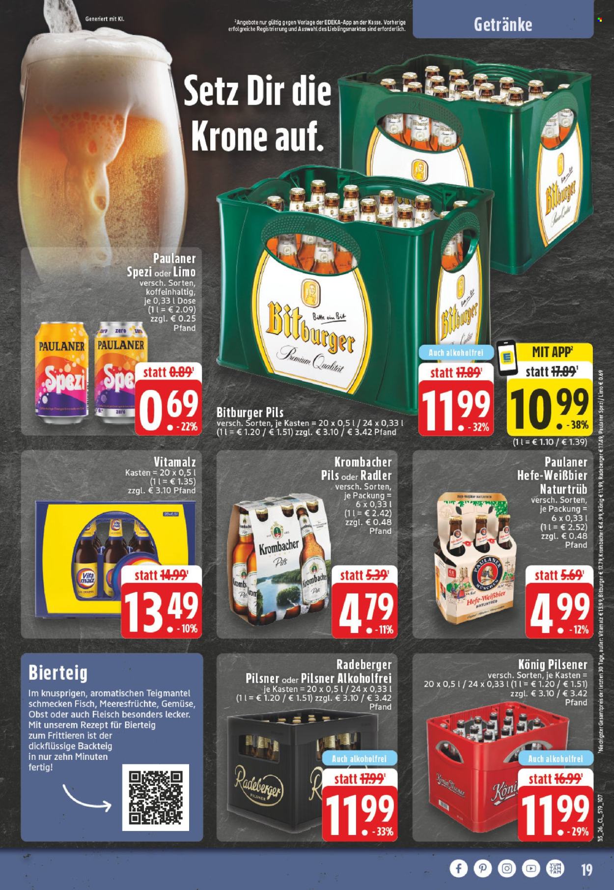 Edeka Prospekte  - 24.08.2026 - 29.08.2026. Seite 19