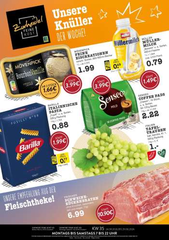 Prospekte E center - 24.08.2026 - 29.08.2026.