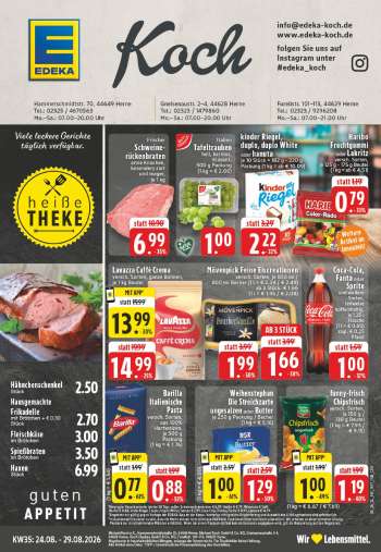 Prospekte Edeka - 24.08.2026 - 29.08.2026.