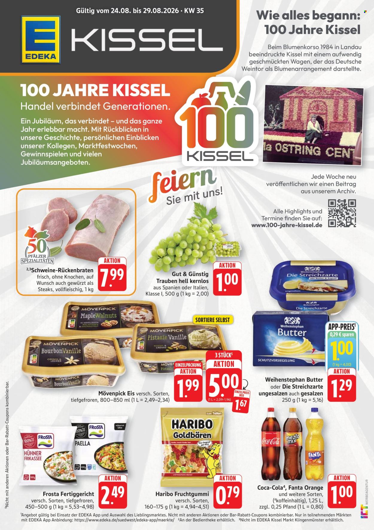 Edeka Prospekte  - 24.08.2026 - 29.08.2026. Seite 1