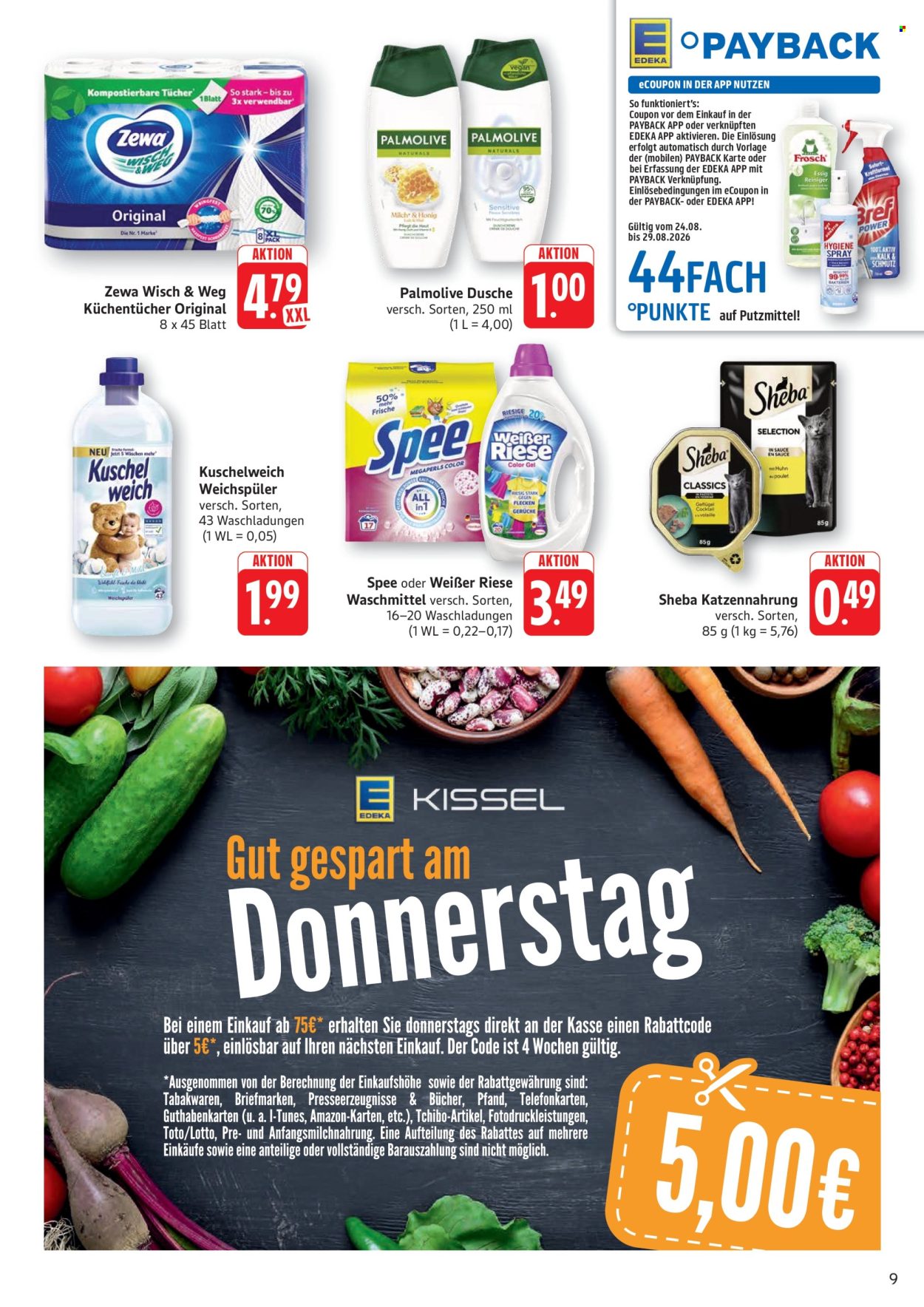 Edeka Prospekte  - 24.08.2026 - 29.08.2026. Seite 9
