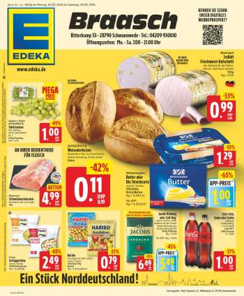 Prospekte Edeka - 24.08.2026 - 29.08.2026.