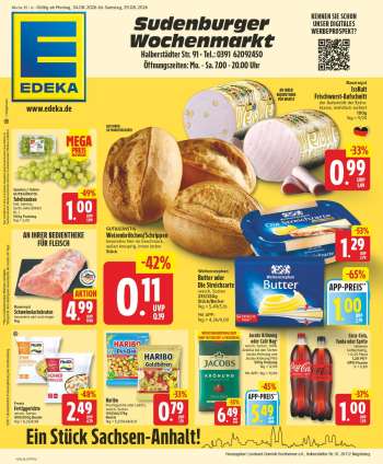 Prospekte Edeka - 24.08.2026 - 29.08.2026.