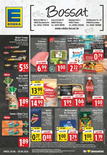 Prospekte Edeka - 24.08.2026 - 29.08.2026.