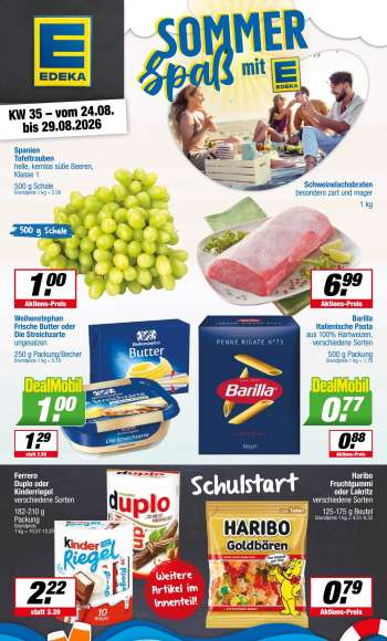 Prospekte Edeka - 24.08.2026 - 29.08.2026.