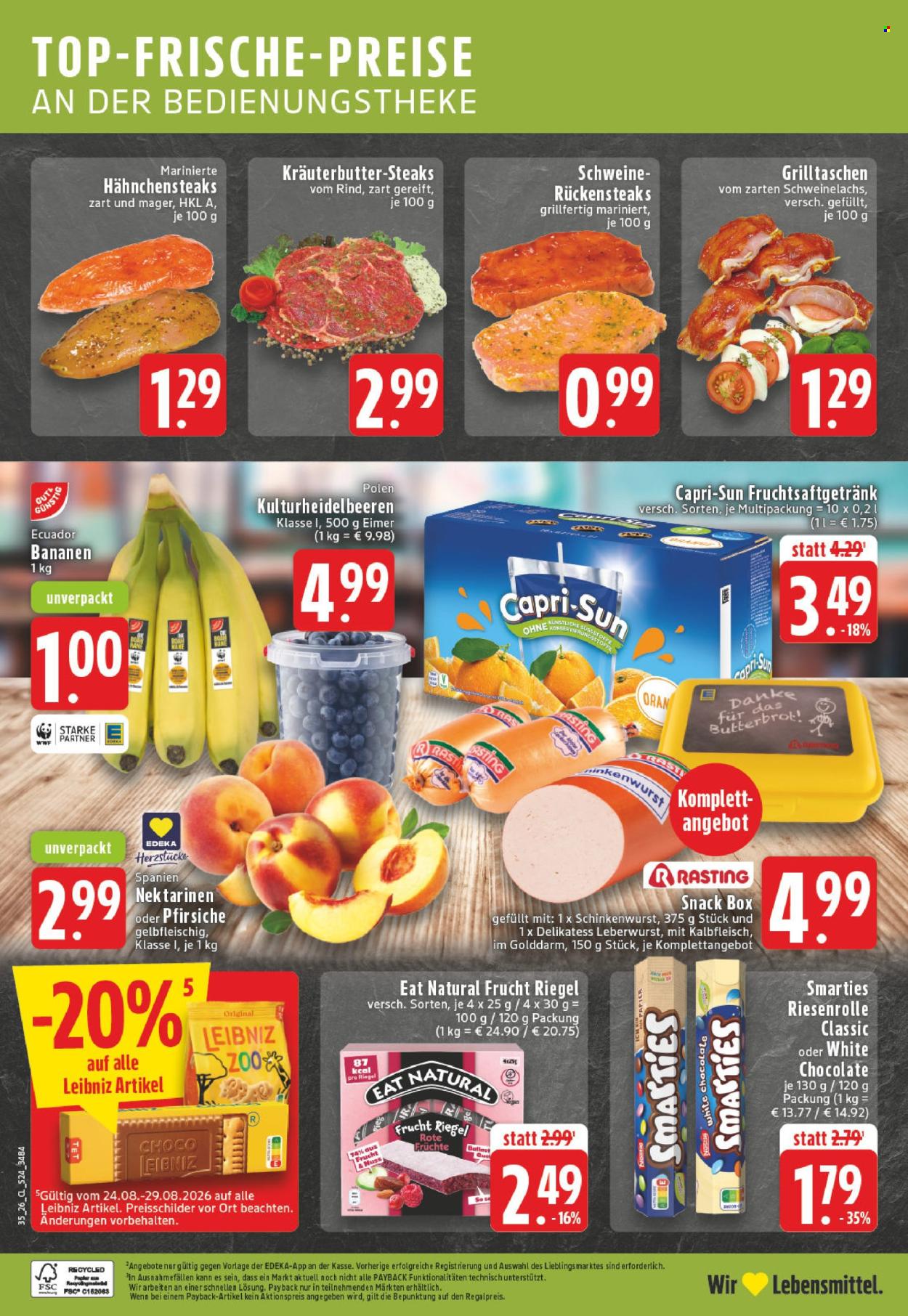 Edeka Prospekte  - 24.08.2026 - 29.08.2026. Seite 28