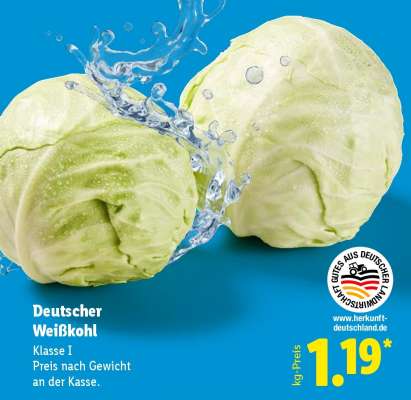 Deutscher Weißkohl