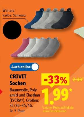 CRIVIT Socken