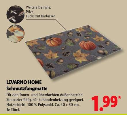 LIVARNO home Schmutzfangmatte